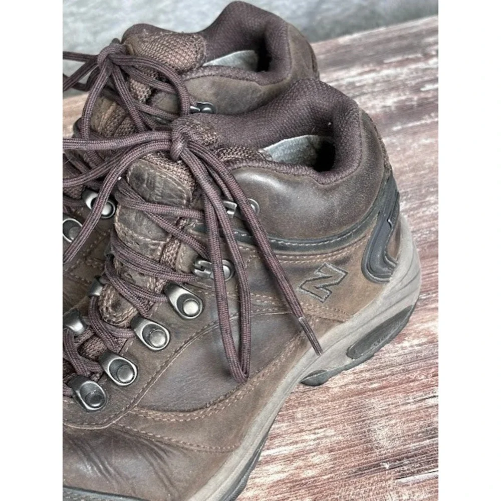 New Balance 978GT‎ Mens Brown Leather Hiking Boots Durable Comfort Size 7 D